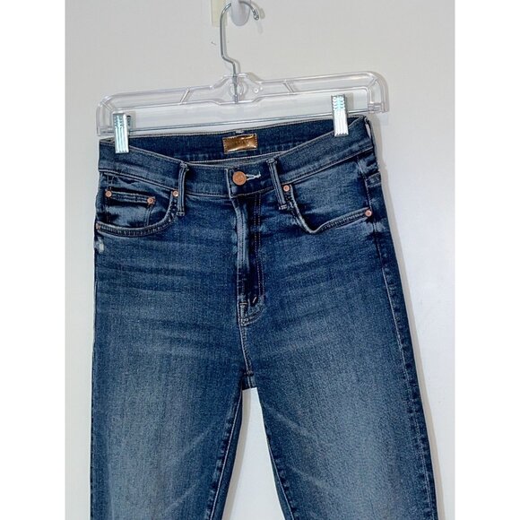 MOTHER The Insider Crop Step Chew  Jenas Size 25 Womens - Dancing on Coals - Picture 4 of 14